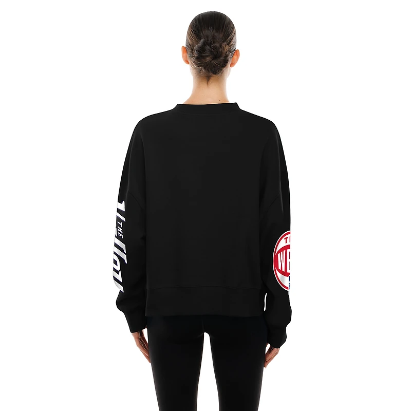 Sweat-shirt New Era noir pour femme Phoenix Suns édition City 2025/26