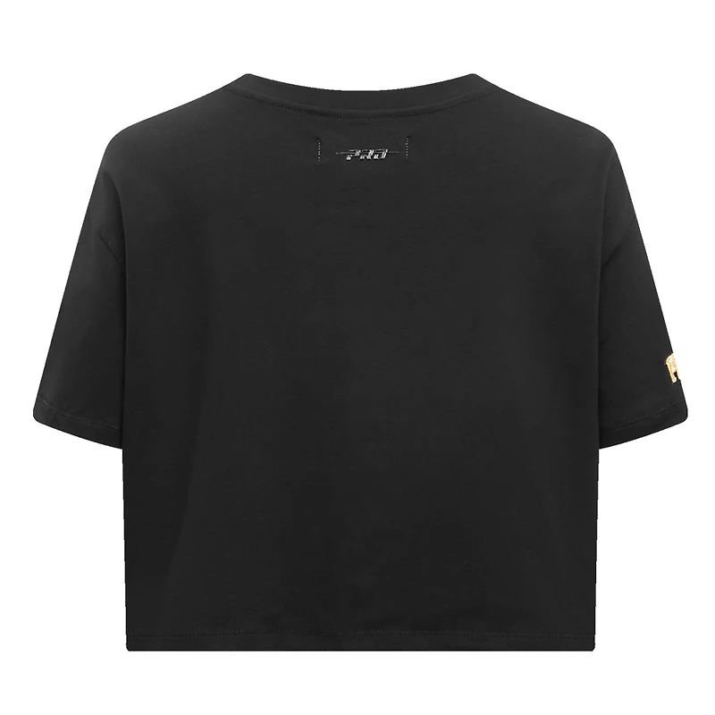 T-shirt boxy Holiday Glam Pro Standard pour femmes, noir, Phoenix Suns