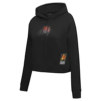 Sweat à capuche court Pro Standard pour femme Phoenix Suns Jewels Black