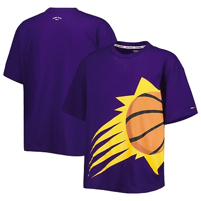 T-shirt Tommy Jeans Phoenix Suns Bianca violet pour femme