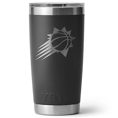YETI Black Phoenix Suns 20oz. Rambler Tumbler with Magslider Lid