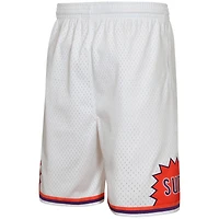Youth Mitchell & Ness  White Phoenix Suns Swingman Shorts