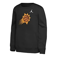 Youth Jordan Brand Black Phoenix Suns Courtside Statement Edition Sweatshirt