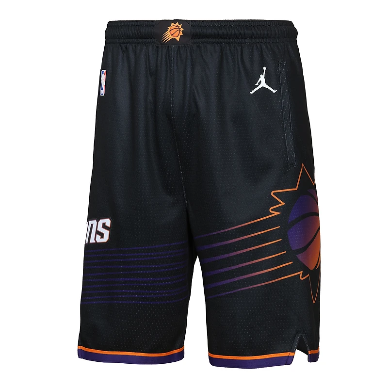 Youth Jordan Brand Black Phoenix Suns Statement Edition Swingman Dri-FIT Shorts