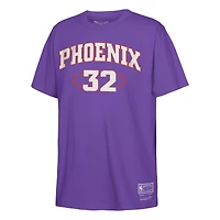 Youth Mitchell & Ness Amar'e Stoudemire Purple Phoenix Suns Hardwood Classics Name Number T-Shirt