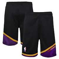 Youth Mitchell & Ness Black Phoenix Suns Hardwood Classics Swingman Shorts