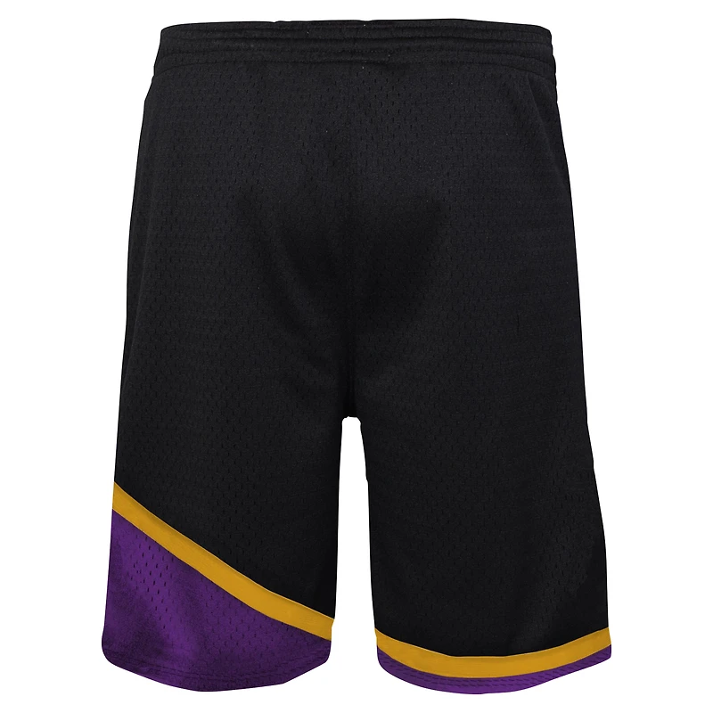 Short Swingman Mitchell & Ness noir Phoenix Suns Hardwood Classics pour jeune