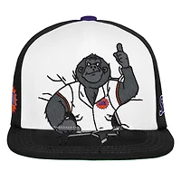 Casquette snapback Mitchell & Ness noire pour enfant, mascotte des Phoenix Suns