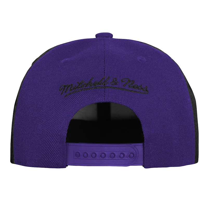 Youth Mitchell & Ness Black Phoenix Suns Mascot Snapback Hat