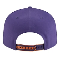 Casquette snapback New Era 9FIFTY blanche et violette Phoenix Suns 2025 NBA Tip Off Split Panel pour jeunes