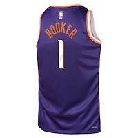 Enfant Nike Devin Booker Violet Phoenix Suns Swingman Maillot - Icon Edition