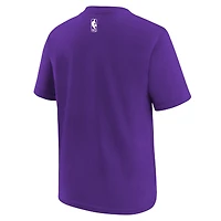 Youth Nike  Purple Phoenix Suns 2025/26 City Edition Essential Logo T-Shirt