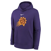 Youth Nike Purple Phoenix Suns 2025/26 Club Fleece Hoodie