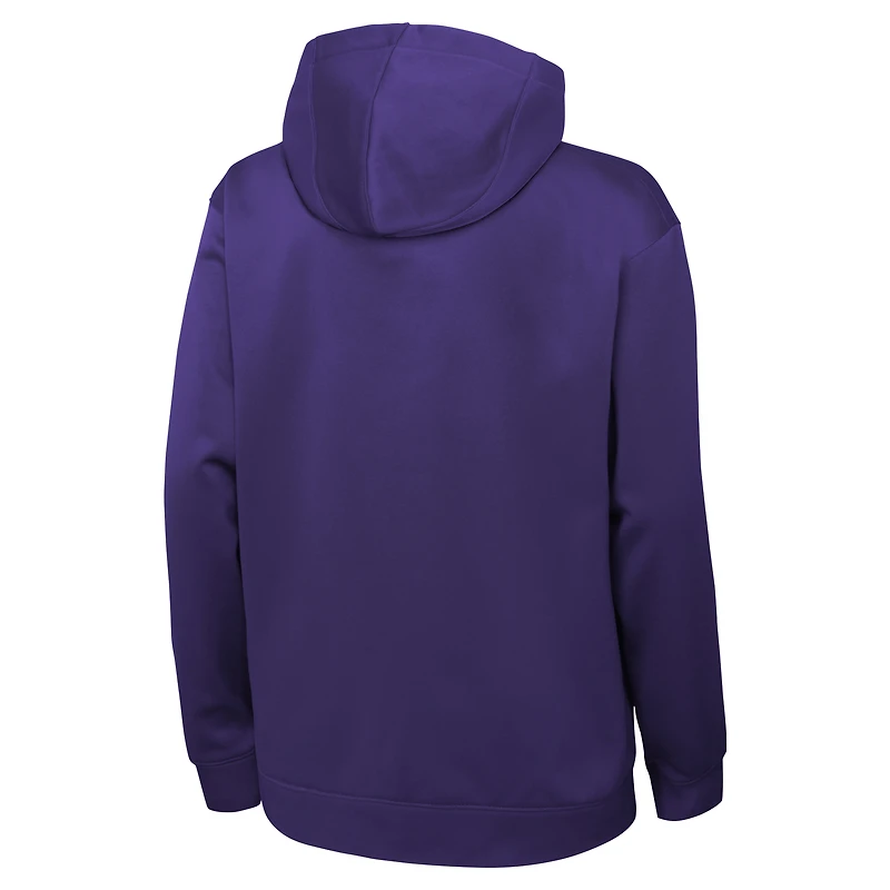 Sweat à capuche Nike Phoenix Suns Performance Practice Spotlight violet pour enfant