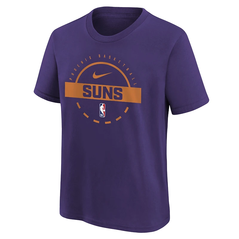 Youth Nike Purple Phoenix Suns Practice T-Shirt