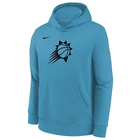 Sweat à capuche Nike City Edition Essential turquoise Phoenix Suns pour enfant (saison 2022/23)