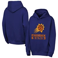 Sweat à capuche Outerstuff violet Phoenix Suns pour jeunes, style « Back To The Basics ».