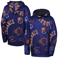 Youth Outerstuff  Purple Phoenix Suns Moving Violation Hoodie