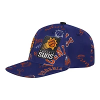 Casquette snapback Youth Outerstuff Purple Phoenix Suns Street Hooper à imprimé intégral