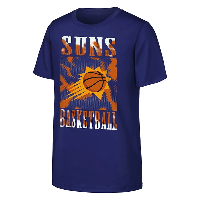 T-shirt violet pour jeunes Phoenix Suns Garage Hero