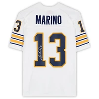 Dan Marino Pitt Panthers Autographed Mitchell & Ness 1981 White Replica Jersey