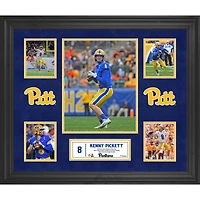 Collage encadré de 5 photos de Kenny Pickett Pitt Panthers
