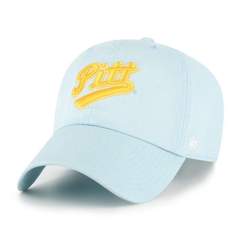 Casquette ajustable « 47 Powder Blue Pitt Panthers Vault Clean Up » pour homme