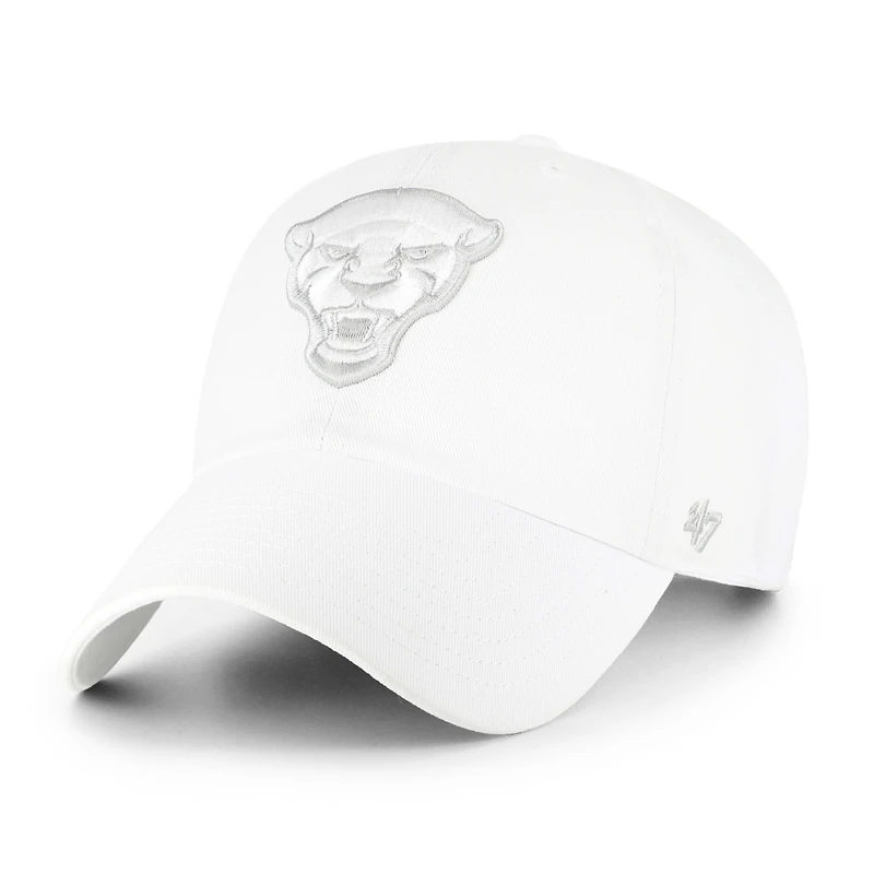 Casquette ajustable blanche Pitt Panthers '47 pour homme