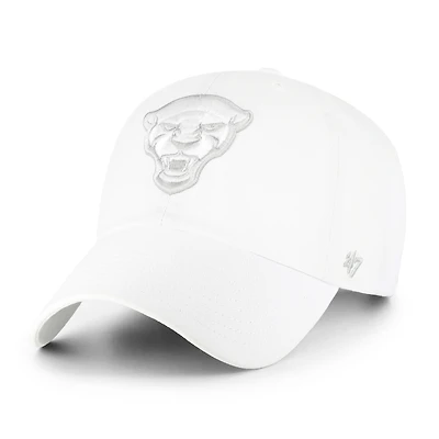 Men's '47 White Pitt Panthers Clean Up Adjustable Hat