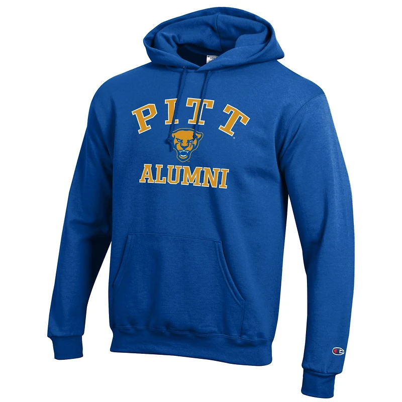 Sweat à capuche avec logo Champion Royal Pitt Panthers Alumni pour homme