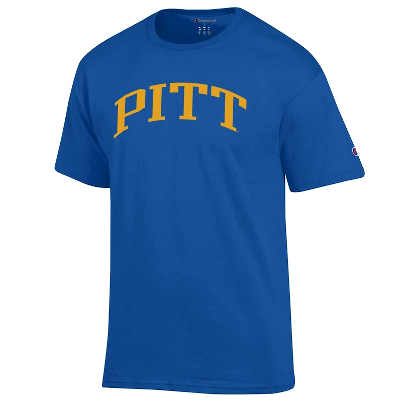 T-shirt basique Arch pour homme Champion Royal Pitt Panthers