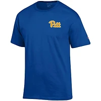 T-shirt Champion Royal Pitt Panthers Stack 2-Hit pour hommes