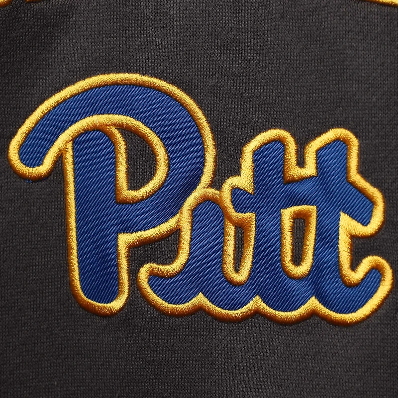 Sweat-shirt Colosseum Charcoal Pitt Panthers Arch & Logo pour hommes
