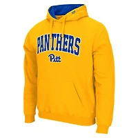 Sweat à capuche Colosseum Gold Pitt Panthers Arch & Logo 3.0 pour hommes