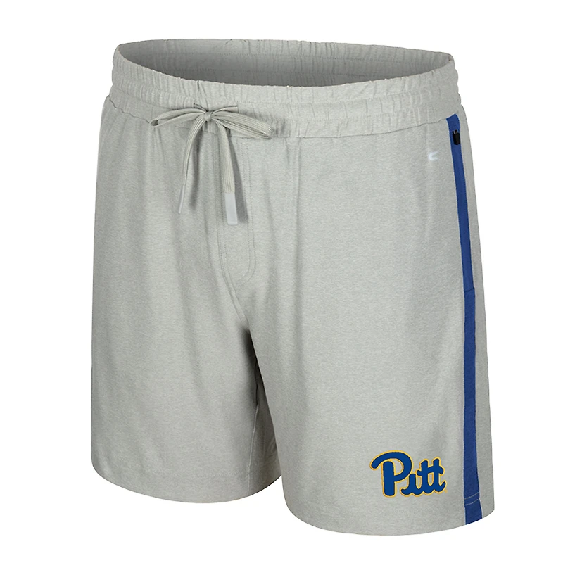 Short Mac gris Colosseum pour homme des Pitt Panthers