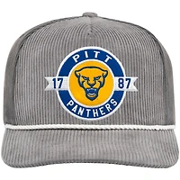 Men's Colosseum  Gray Pitt Panthers Where's My Hat Podium Adjustable Trucker Hat