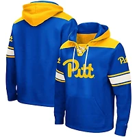 Sweat à capuche lacets Colosseum Royal Pitt Panthers 2.0 pour homme