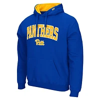 Sweat à capuche Colosseum Royal Pitt Panthers pour homme, avec logo et arche.