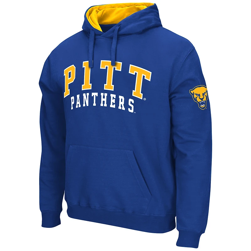Sweat à capuche double arche Colosseum Royal Pitt Panthers pour homme