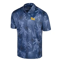 Men's Colosseum Royal Pitt Panthers Palms Team Polo