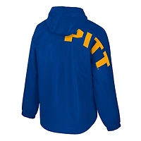 Veste anorak demi-zip Colosseum Royal Pitt Panthers Reloaded pour homme