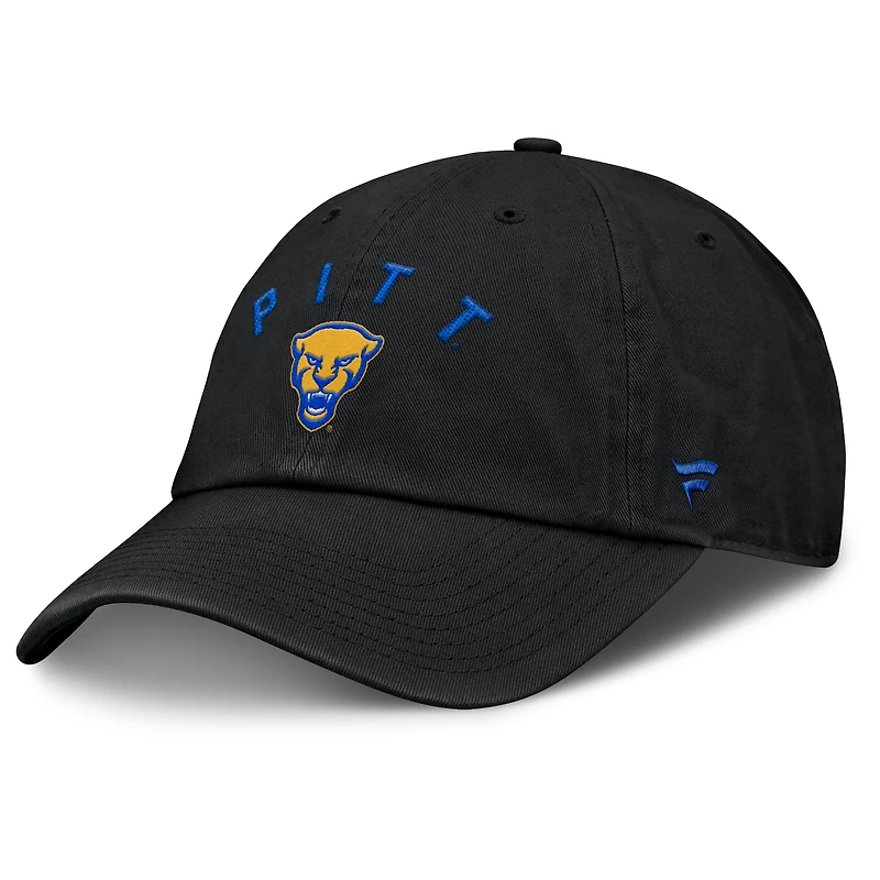Casquette ajustable Fanatics Black Pitt Panthers Myth pour homme
