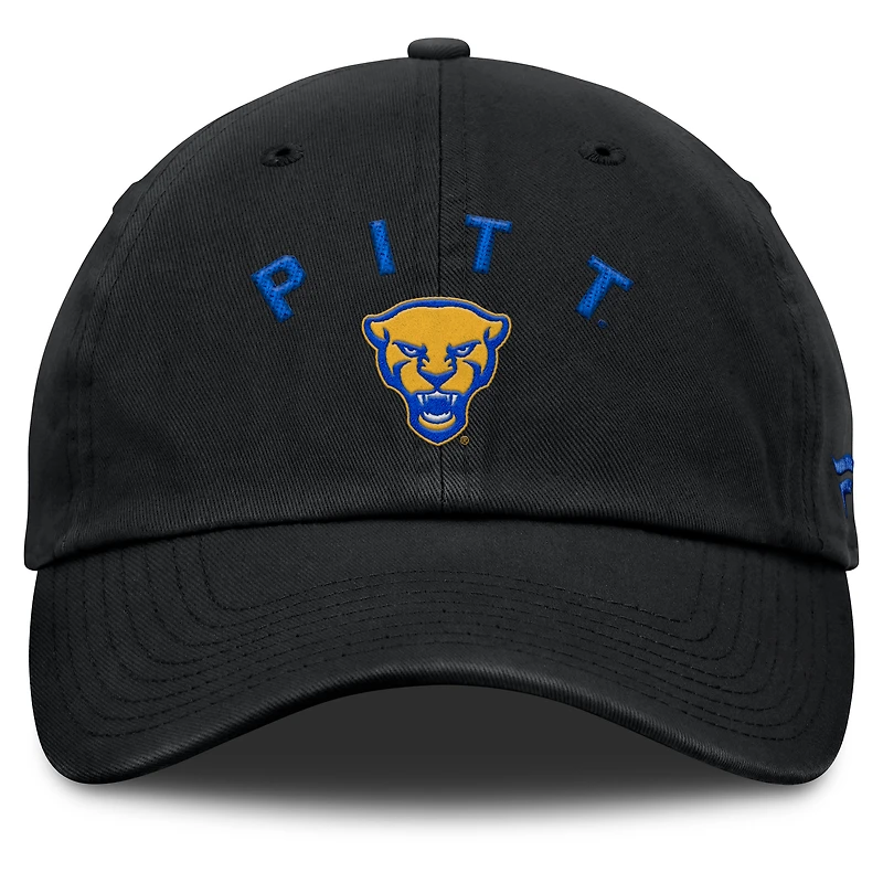 Casquette ajustable Fanatics Black Pitt Panthers Myth pour homme