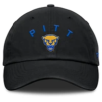 Casquette ajustable Fanatics Black Pitt Panthers Myth pour homme