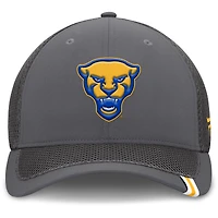 Casquette Fanatics grise Pitt Panthers Clincher Flex pour homme