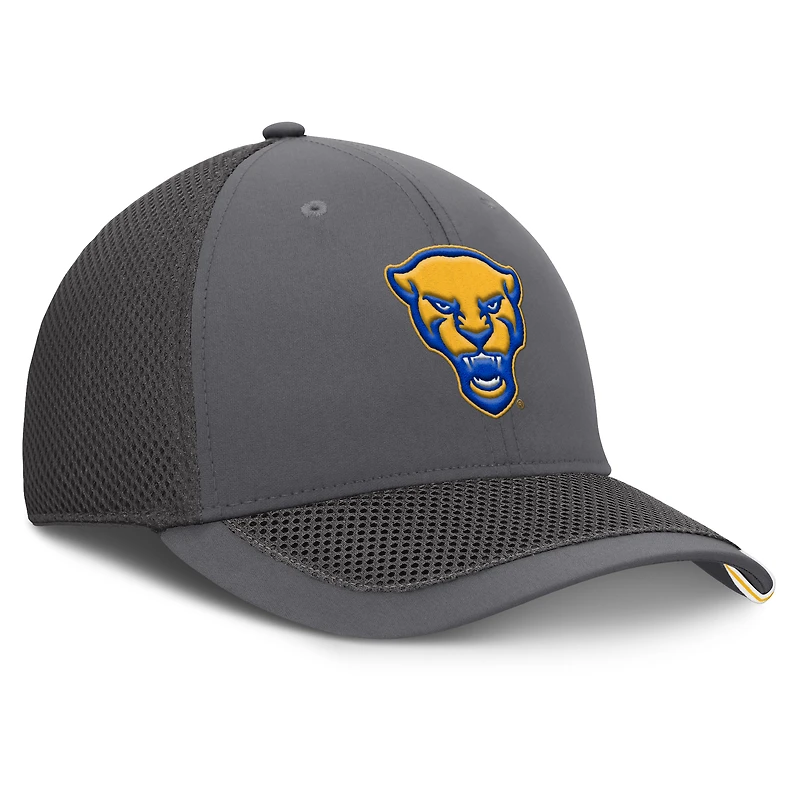 Casquette Fanatics grise Pitt Panthers Clincher Flex pour homme