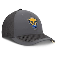 Casquette Fanatics grise Pitt Panthers Clincher Flex pour homme
