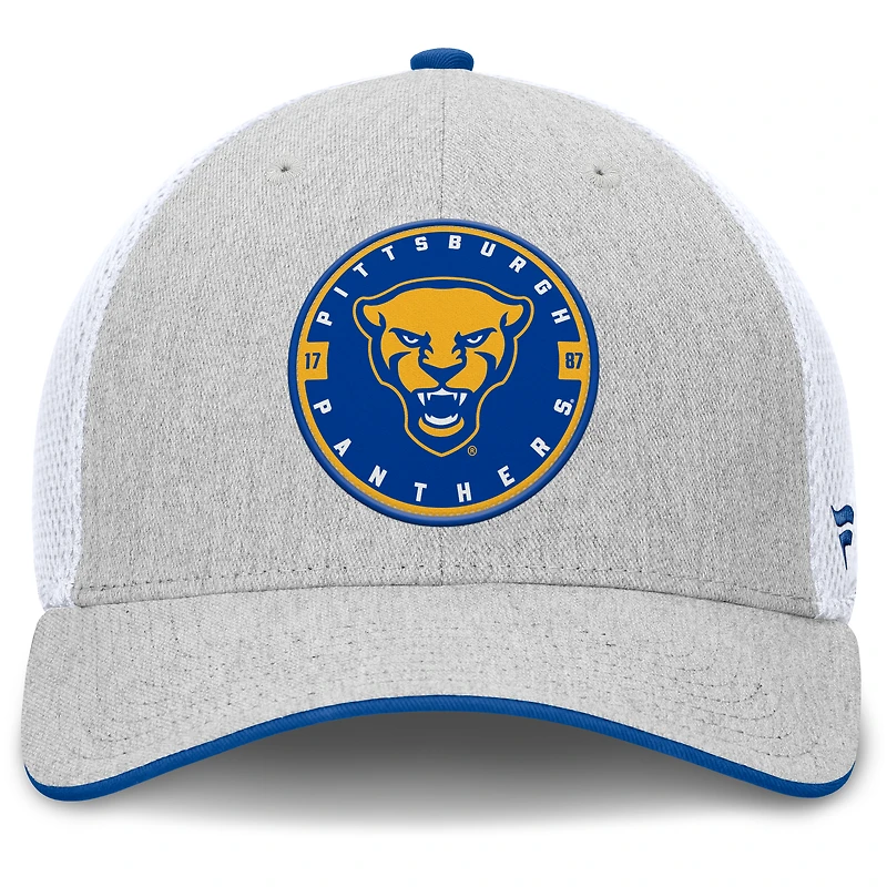 Men's Fanatics  Heather Gray Pitt Panthers Trigger Flex Hat