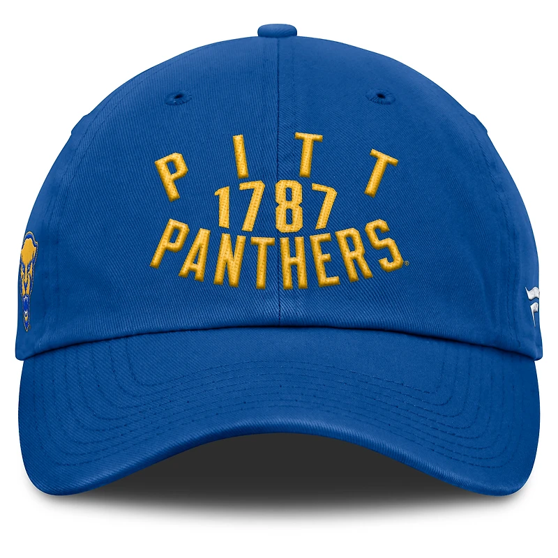 Casquette ajustable Archer des Panthers de Pitt Royal Fanatics pour homme