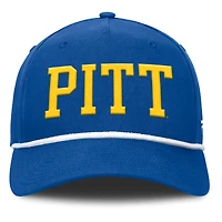 Men's Fanatics Royal Pitt Panthers Foul Ball Rope Adjustable Hat